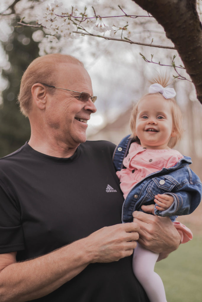 Lifestyle photos are so good for the soul! Capturing the love a grandpa has for his granddaughter is so heartwarming!